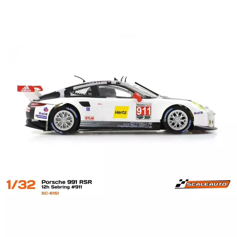 Scaleauto SC-6151R Porsche 991 RSR 12H Sebring 2016 n.911