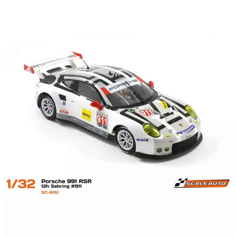 Scaleauto SC-6151R Porsche 991 RSR 12H Sebring 2016 n.911