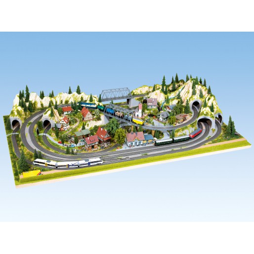 preformed model railway layouts