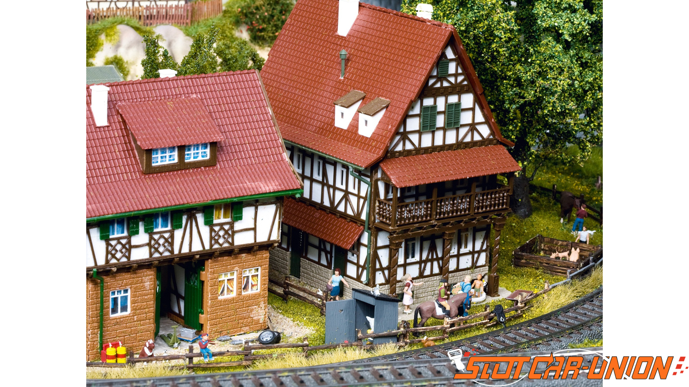 Plateau de train miniature Noch 81610 - Mittenwald HO/TT - 200 x 120 cm**