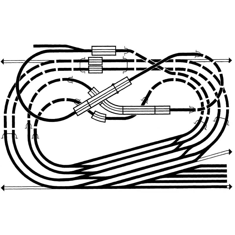 NOCH 84830 Layout "Baden-Baden"