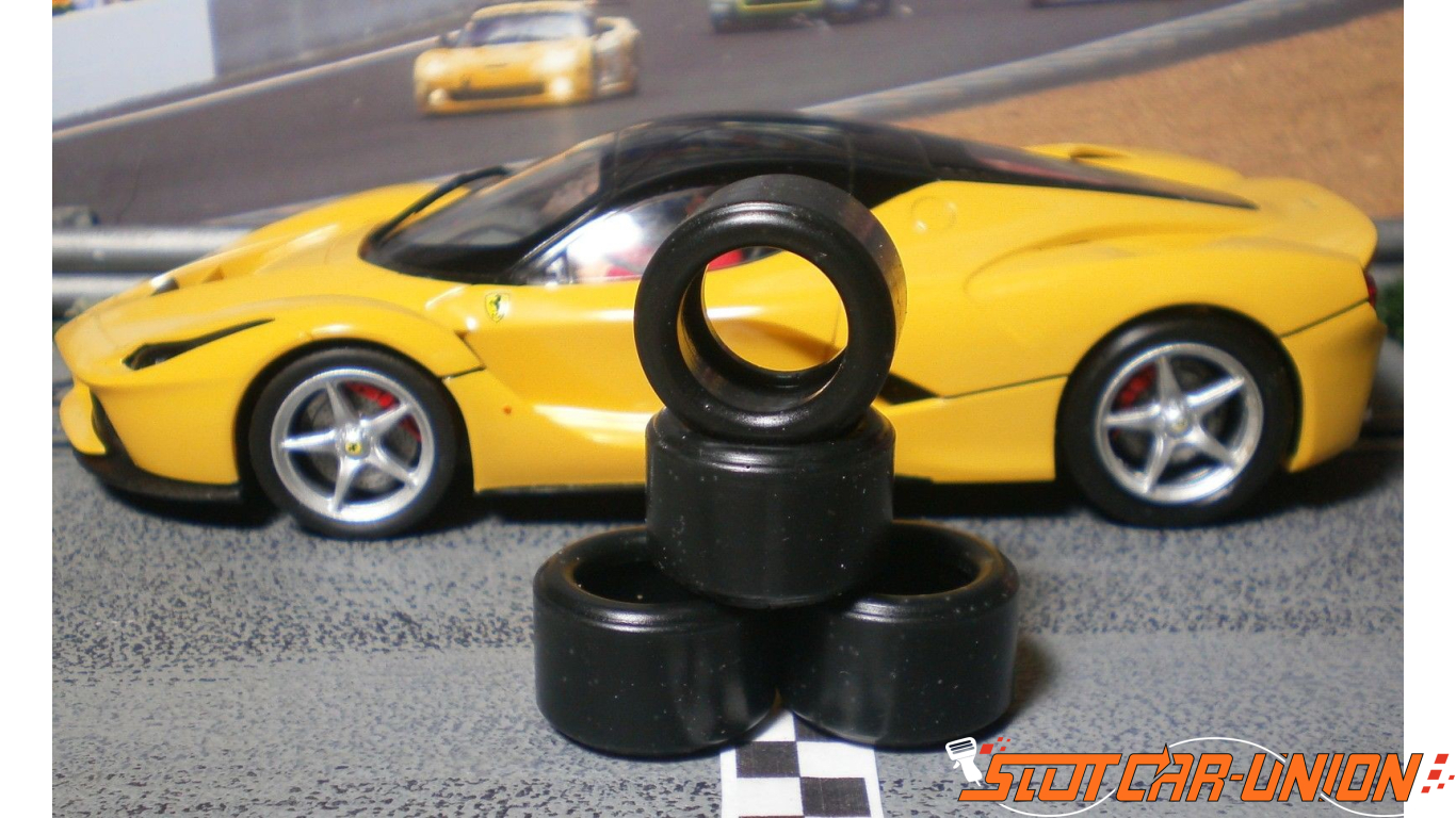 1/32 PAULGAGE SLOT CAR TIRES 2pr PGT-20105LM fits SCALEXTRIC New 2016 Inline 