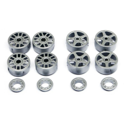 Slot.it PA42 Enjoliveur pour jantes Ø17,3mm type Ferrari F40 x8