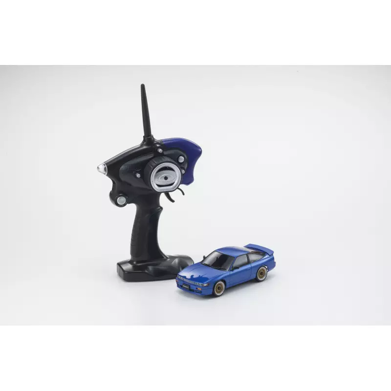 Kyosho MINIZ MA020 SPORTS 4WD NISSAN SILEIGHTY (KT19) BLEUE (w/LED)