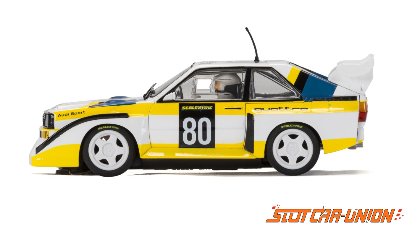 Scalextric C3828A 60th Anniversary Collection 1980s Audi Sport quattro S1 E2
