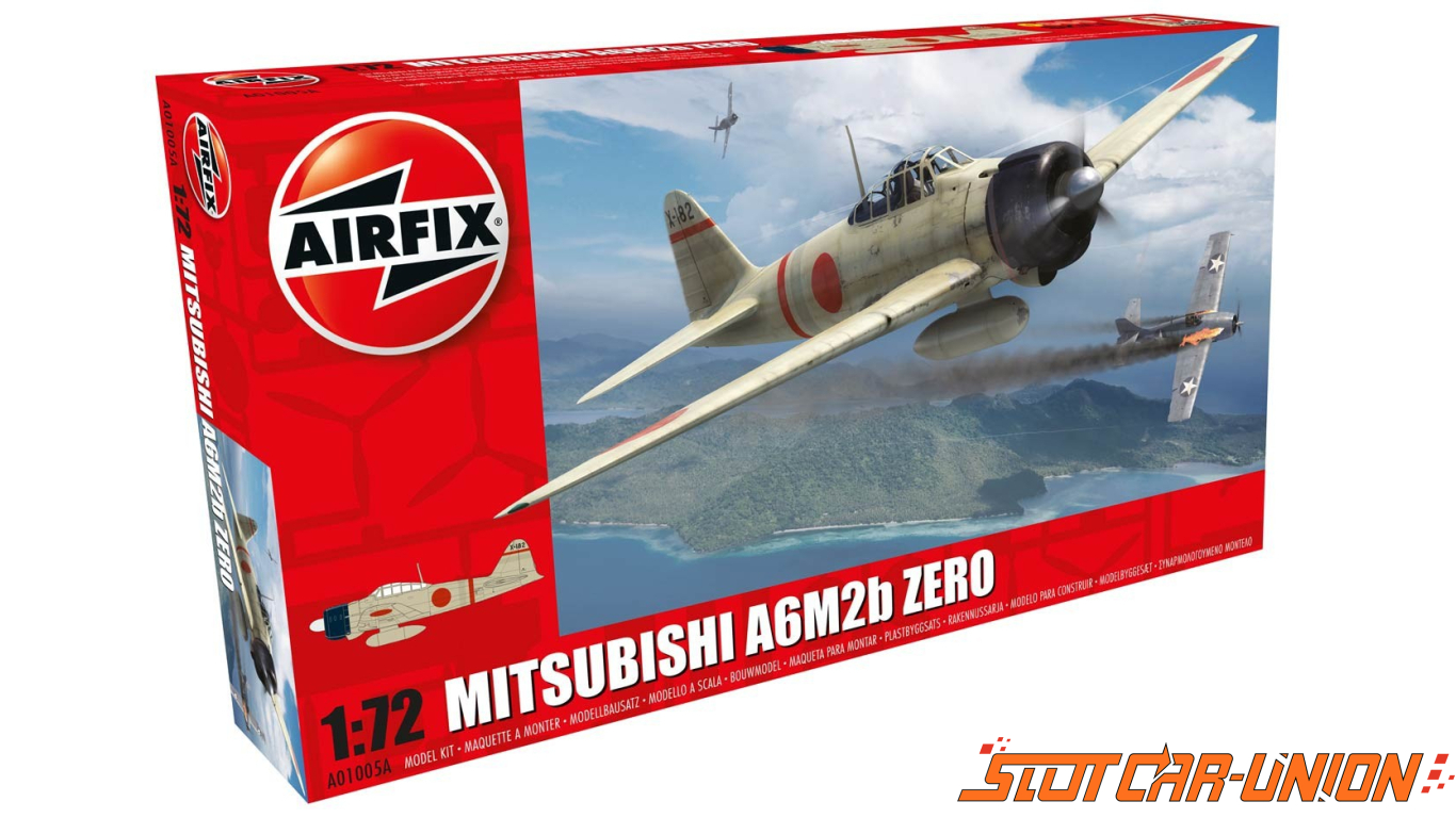 Airfix A01005 1/72 WWII IJN MITSUBISHI A6m2b Zero Zeke Tool Model Kit MIB for sale online