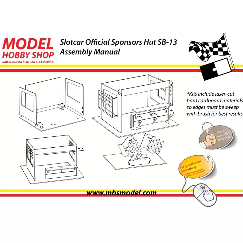 MHS Model SB-13 Official Sponsor & Merchandise Hut