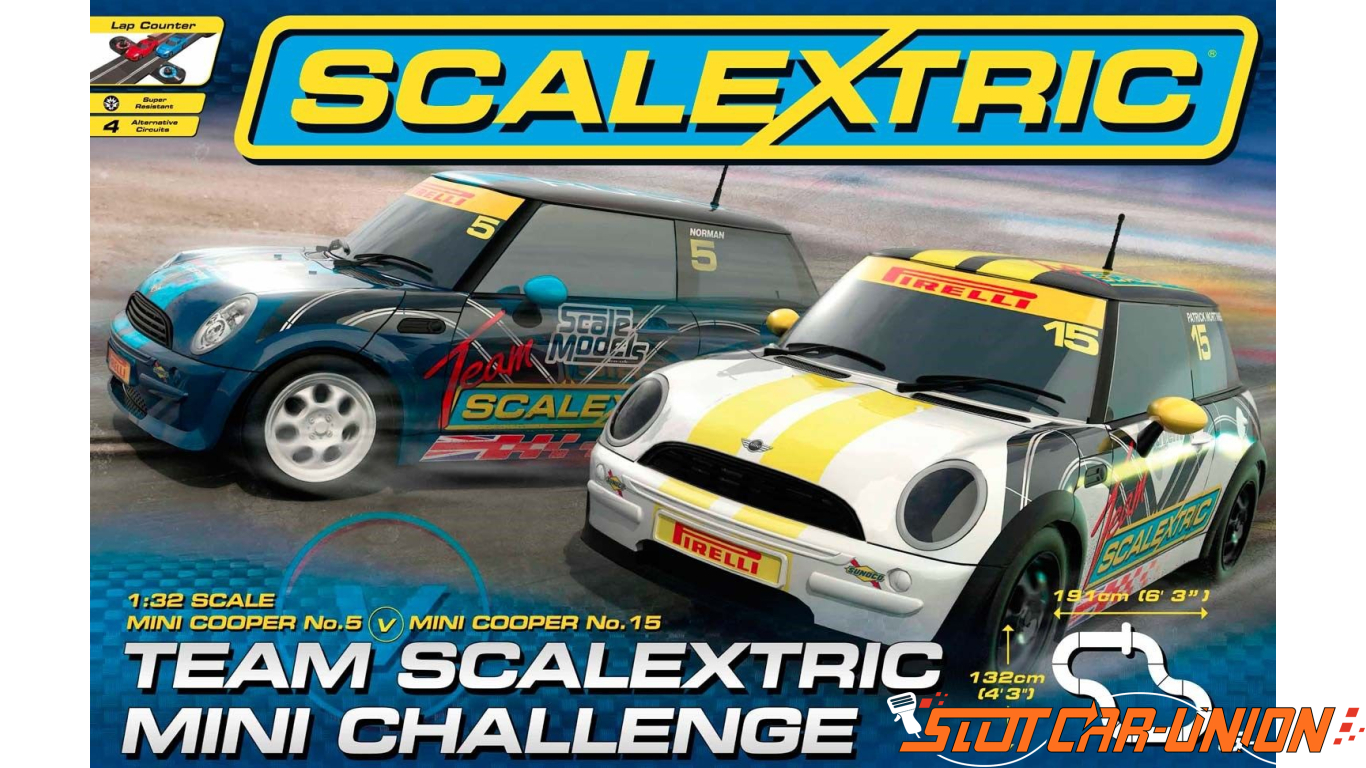 Scalextric C1320 Mini Challenge Set Slot Car Union