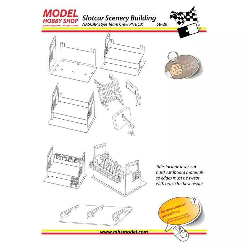 MHS Model SB-20 Race Team & Crew Pitbox