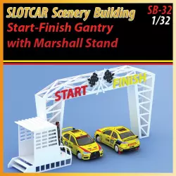 MHS Model SB-32 Start - Finish Gantry & Marshall Stand
