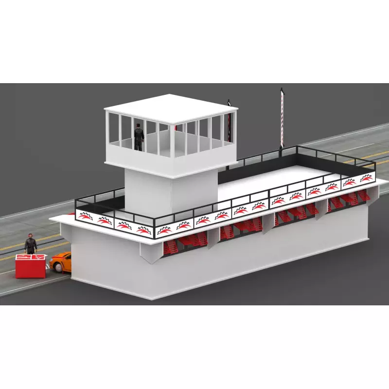 MHS Model SB-39 4 Unit Pit - Garage & Control Center Building