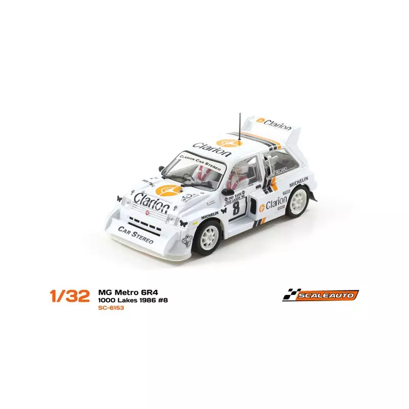  Scaleauto SC-6153R MG Metro 6R4 RAC Rally 1986 n.19