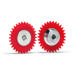 Slot.it GA1630-Pl Couronne 30 dents Ø16mm Plastique pour moteur transversal incliné