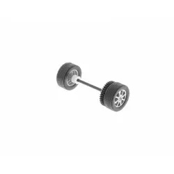 Scalextric W10302 Ford RS200 Rear Wheel Axle Assembly (C3305)