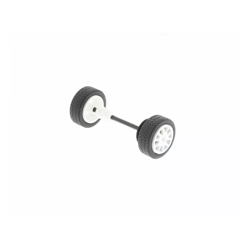  Scalextric W9982 Ford Focus Rear Wheel Axle Assembly (C3090)