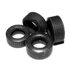 Scalextric W8543 Pack Pneus L9034 + L9035 pour Voitures Américaines (4 pcs)