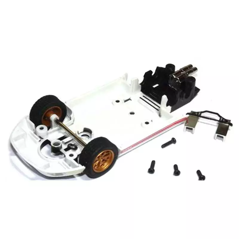 Scalextric W8635 UNDERPAN ASSY/FRONT WHL ASS C2424