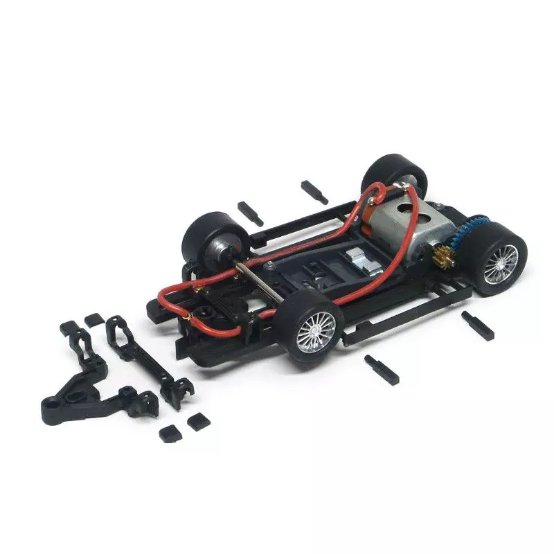 Slot.it CH31b Ready to Run HRS2 Sidewinder Chassis 0,5mm Offset