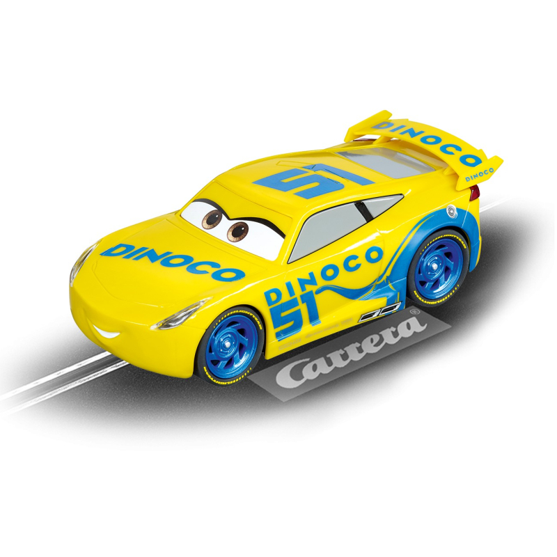 1: 32 Scale Dinoco Cruz- Disney Pixar Cars 3 Carrera 27540 Evolution Analog Slot Car Racing Vehicle 