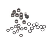 Scaleauto SC-1121 Axle spacers for 3/32"  plastic  (Set of diferent sizes)