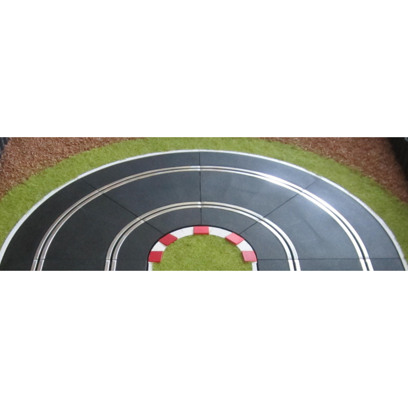                                     Slot Track Scenics WL-R1 White line for outside R1 curves x10