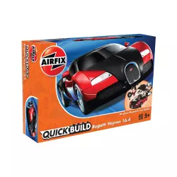 Airfix QUICK BUILD Bugatti Veyron Black & Red