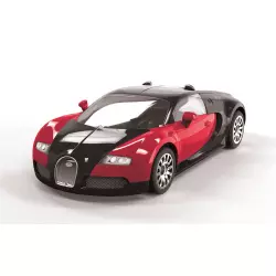 Airfix QUICK BUILD Bugatti Veyron Noir & Rouge