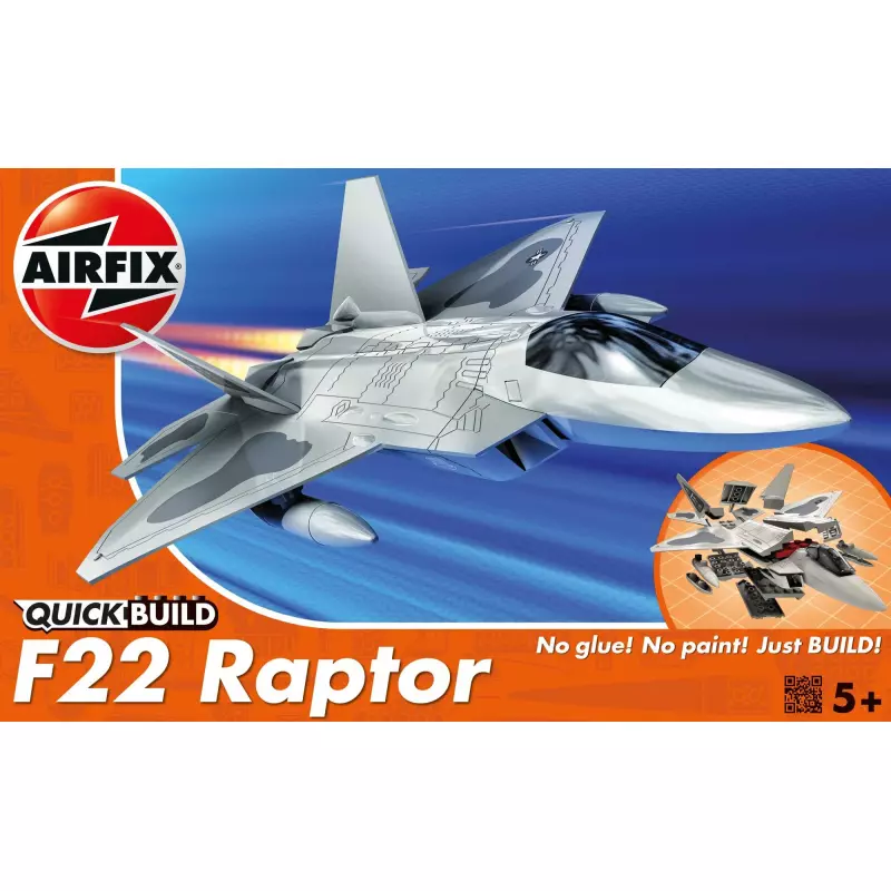  Airfix QUICK BUILD F22 Raptor