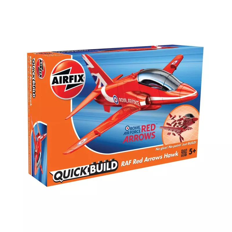  Airfix QUICK BUILD Red Arrows Hawk