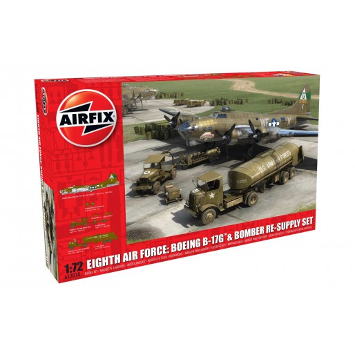 Airfix Models 1/72 WWII USAAF Bomber Re-Supply Set 