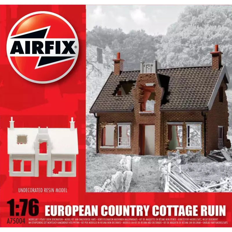 Airfix European Country Cottage Ruin 1:76