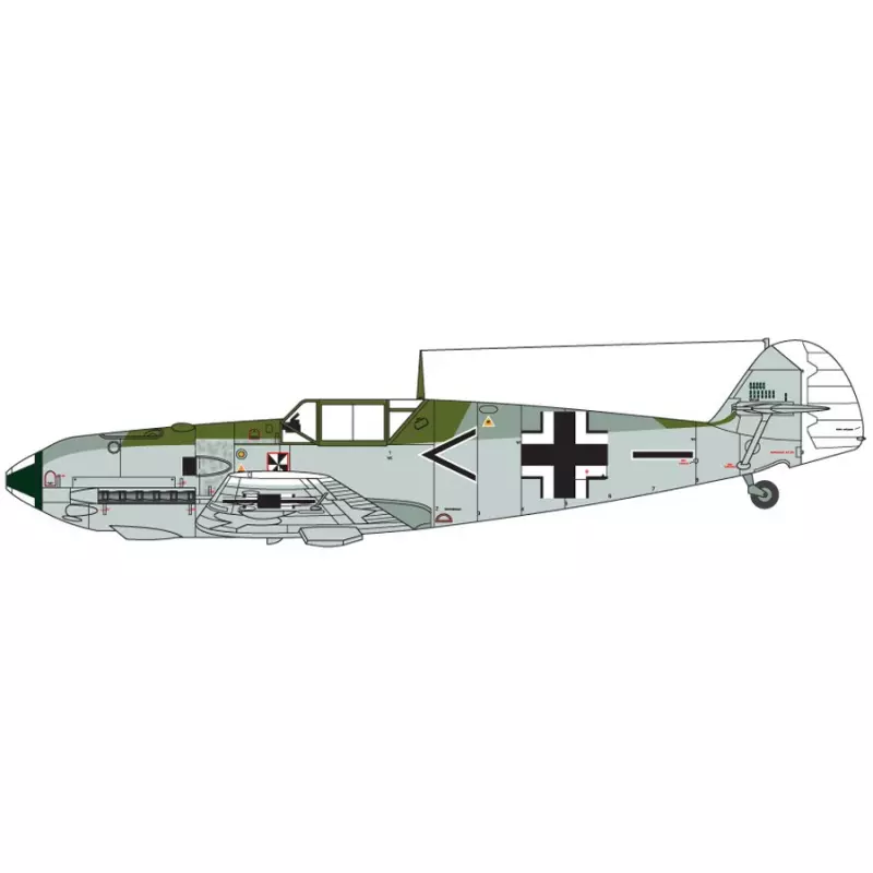 Airfix Messerschmitt Bf109E-4 1:72