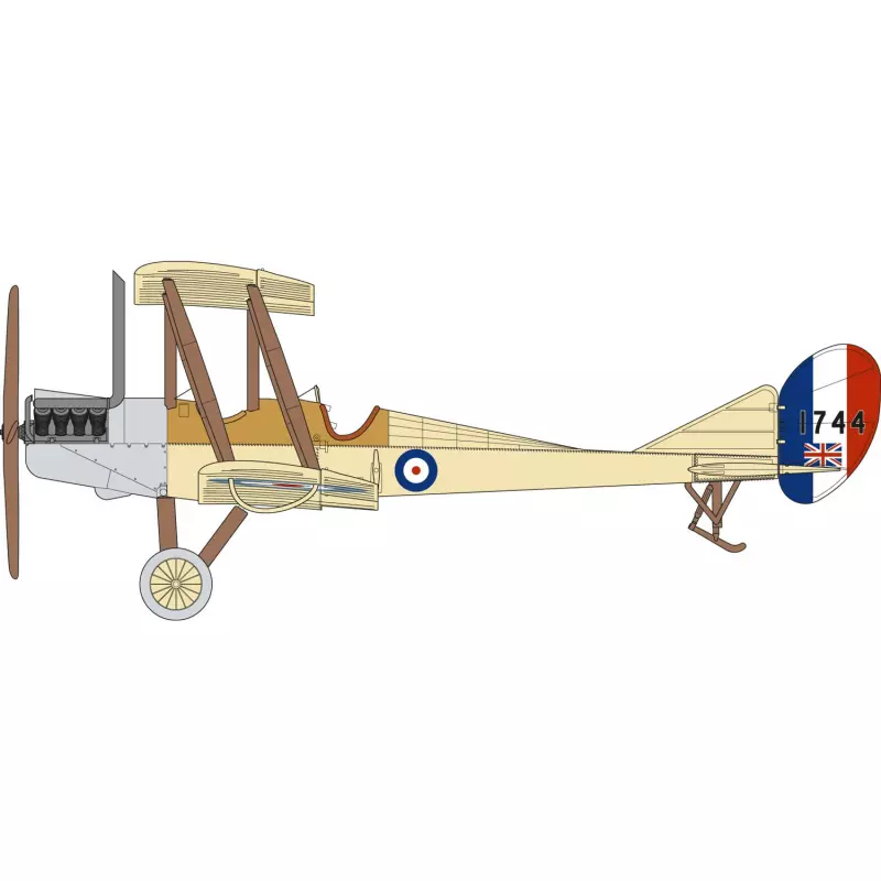 Airfix Royal Aircraft Factory BE2c Scout 1:72