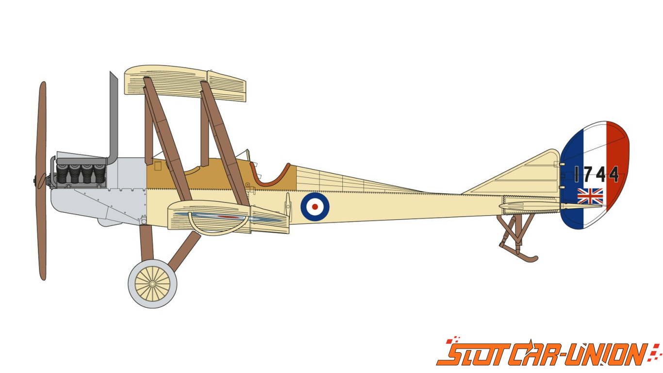 Airfix Airf02104 Royal Aircraft Factory Be2c Scout 1/72 for sale online 