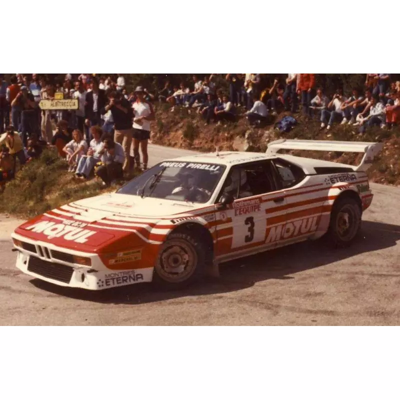 Flyslot 051106 BMW M1 Rallye Tour de Corse 1983