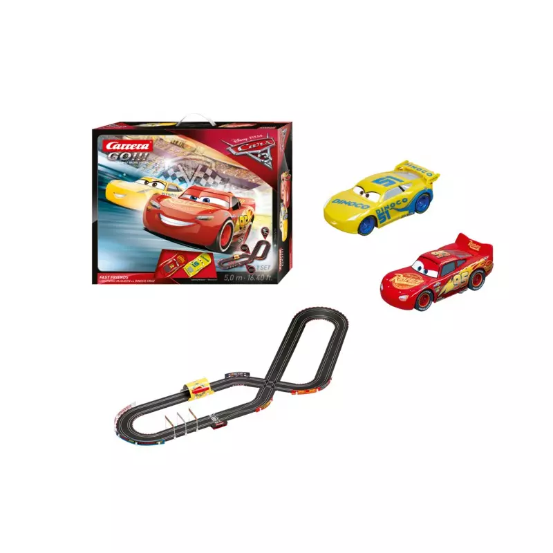 Carrera GO!!! 62419 Coffret Disney/Pixar Cars 3 - Fast Friends