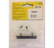 Scalextric W10677 REAR WING MIRRORS C3513