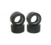 Scaleauto SC-4750 Raid Standard Rubber tyres  for Profile hubs.