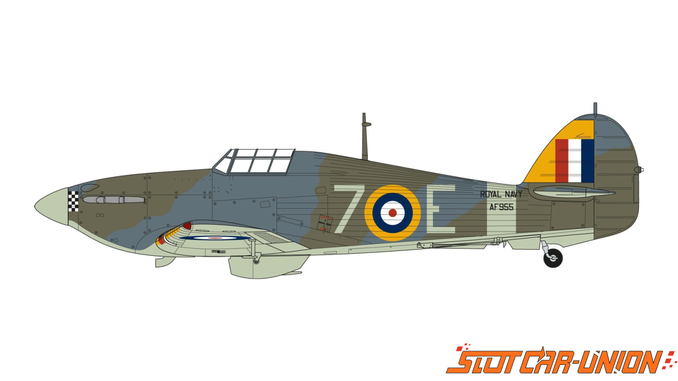 Airfix Hawker Sea Hurricane Mkib 148 Slot Car Union