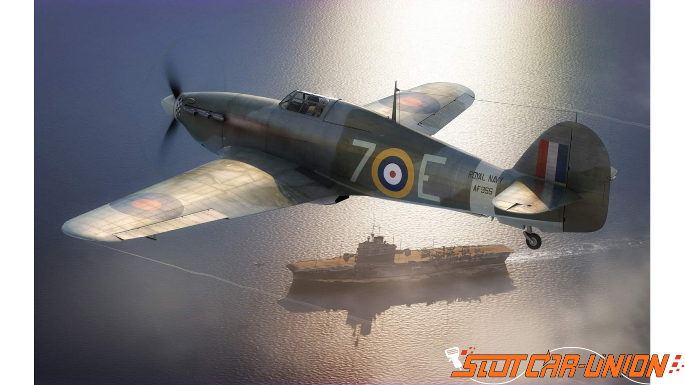 Airfix Hawker Sea Hurricane Mkib 148 Slot Car Union
