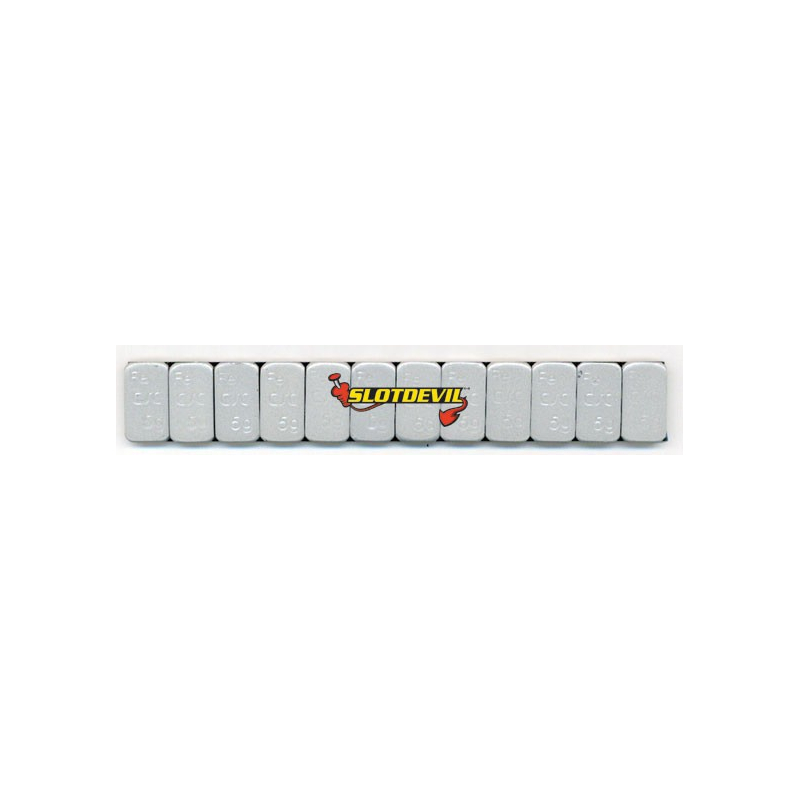                                     Slotdevil 07990050 Poids adhésifs 5 gr x12
