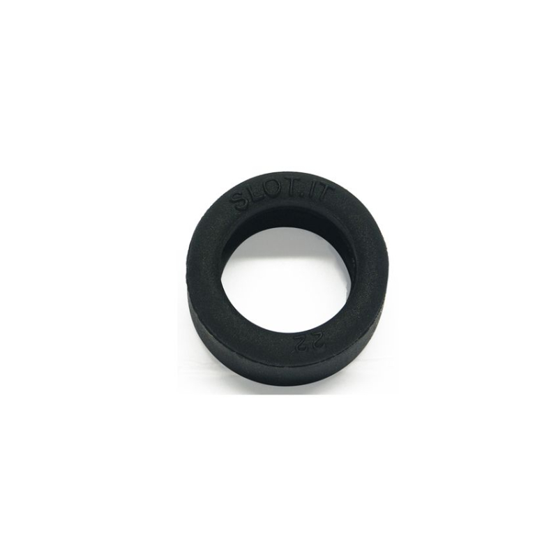                                     Slot.it PT27 Tires 20x10mm, F22 compound Slick x4