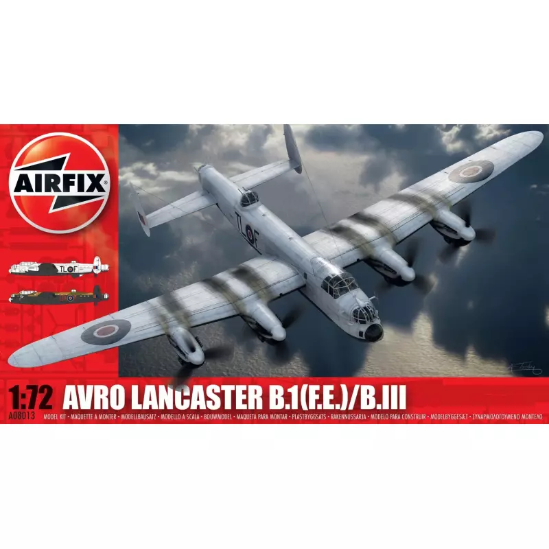 Model samolotu Avro Lancaster B.III (Special) w skali 1/72