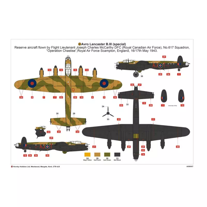 Airfix Avro Lancaster 'Dambusters’