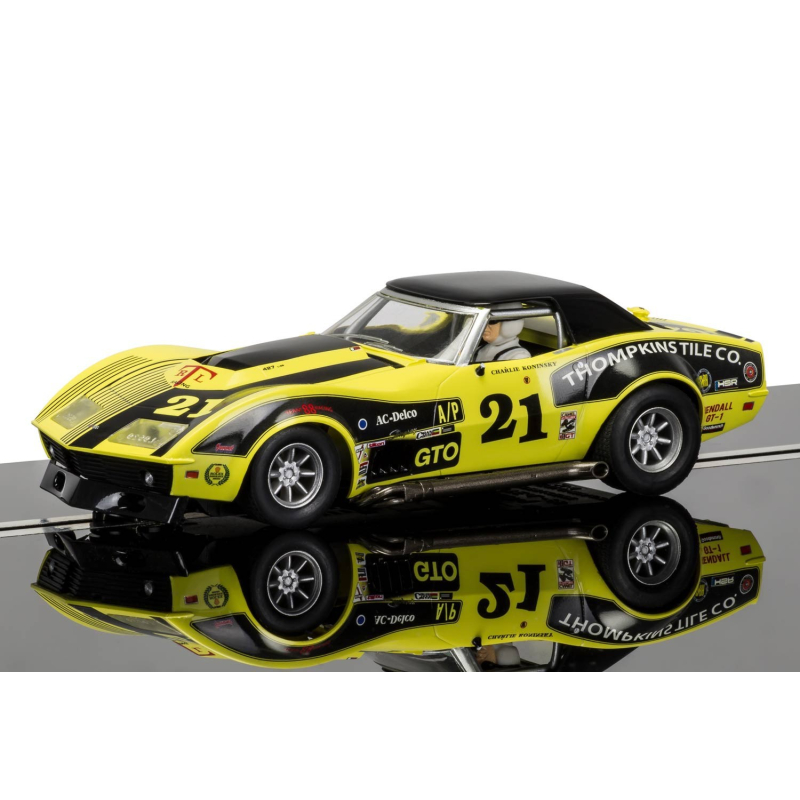 Scalextric AMC Javelin Alabama State Trooper 1:32 Police Slot Race Car with Working Siren C4058 