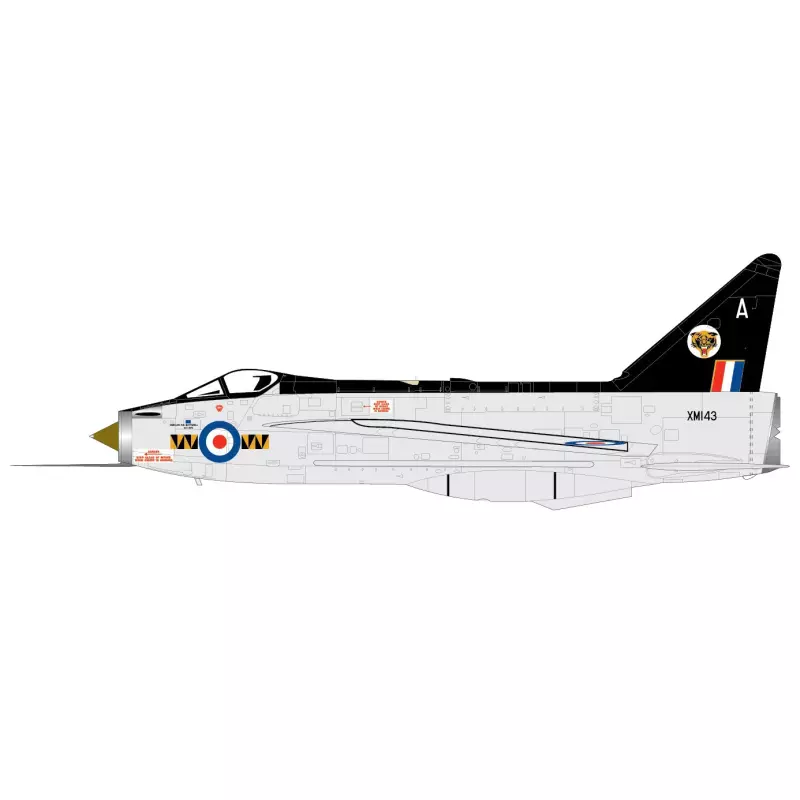 Airfix English Electric Lightning F1/F1A/F2/F3 1:48