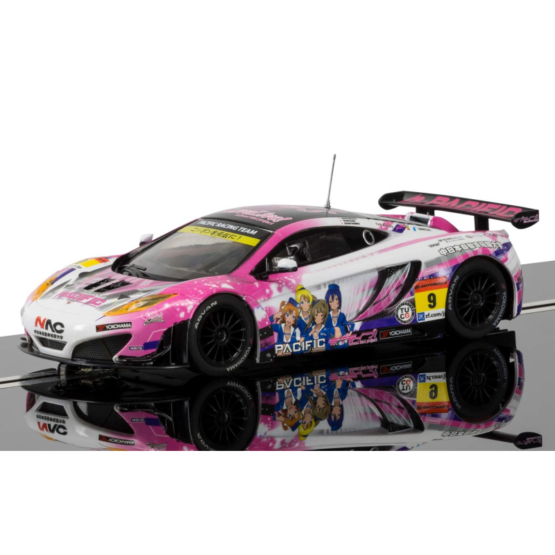                                    Scalextric C3849 McLaren 12C GT3, Pacific Racing (Anime)