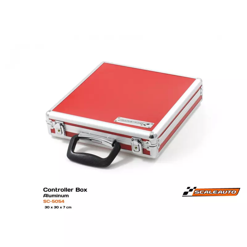  Scaleauto SC-5054 Slot Box Aluminium pour Contrôleur (30x30x7cm)