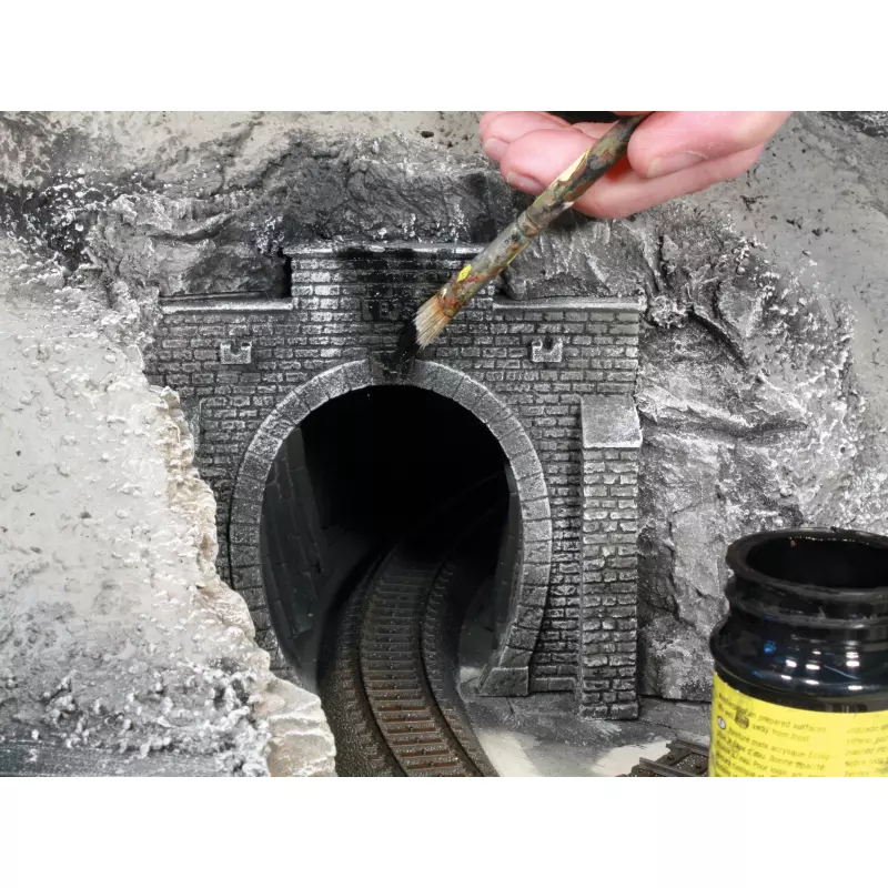 NOCH 58497 Entrée de tunnel rocheuse "Dolomite", 23,5 x 17 cm