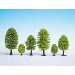 NOCH 26801 Deciduous Trees, 25 pieces, 5 - 9 cm high